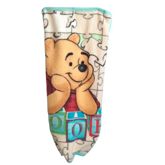 Vintage Colap Textil Winnie The Pooh Cuddle Wrap Snap & Zipper Blanket 30" X 38" - Picture 2 of 14